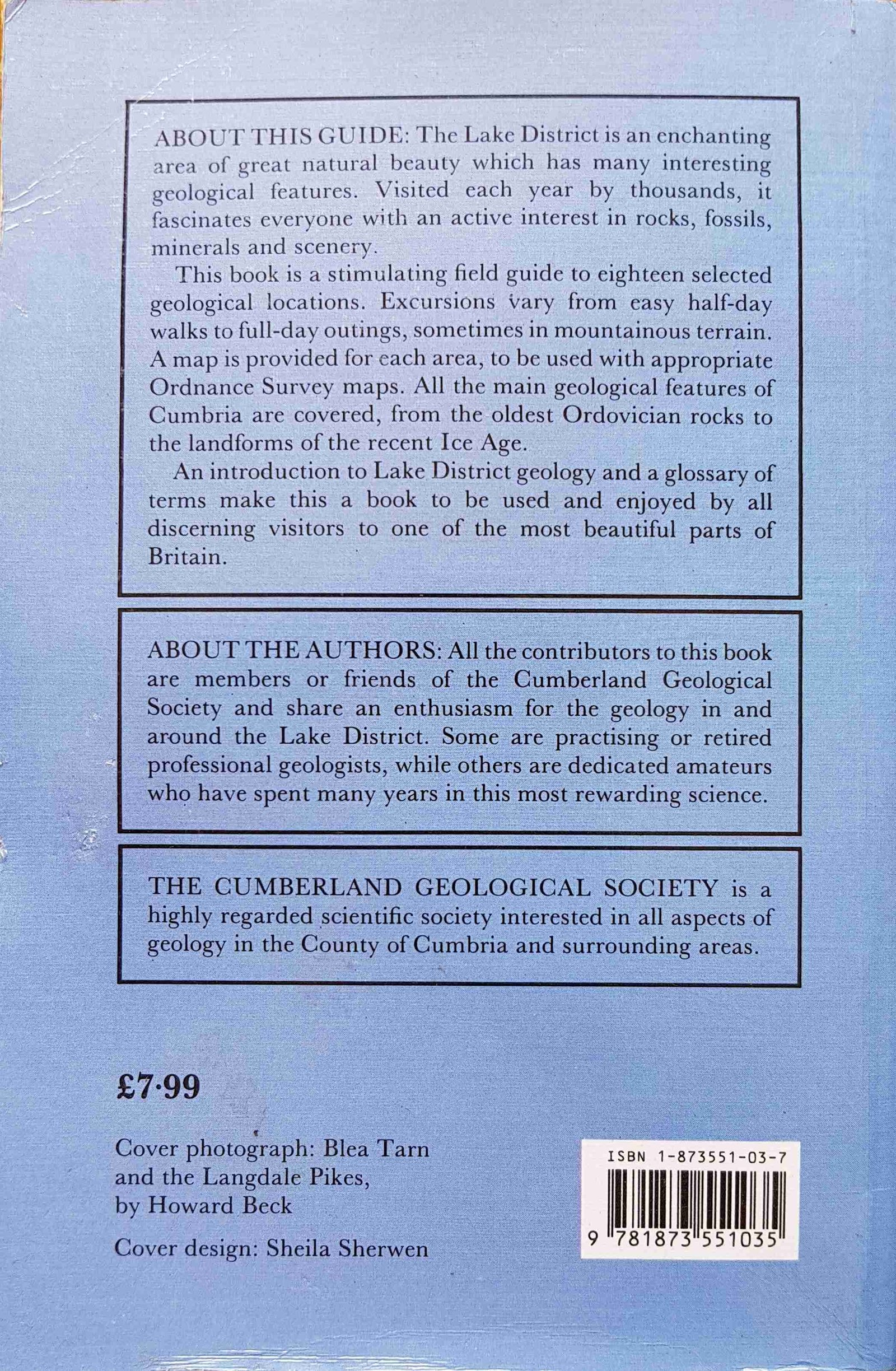 Back cover of 1-873551-03-7